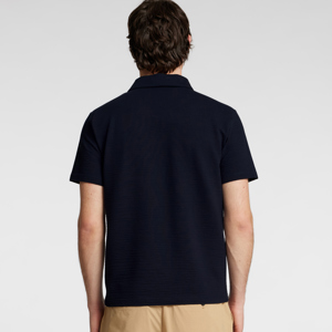 SELECTED HOMME Seersucker Polo Shirt